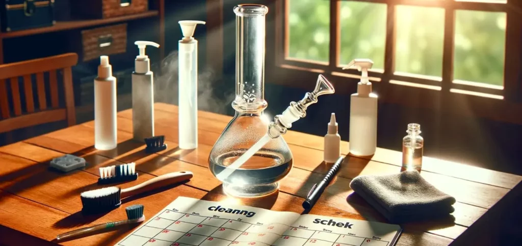 Routine Bong Maintenance